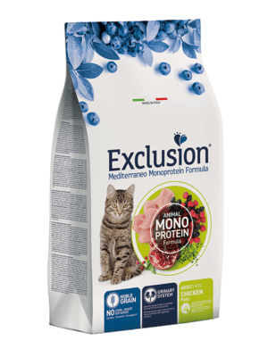 EXCLUSION NGCAC03 ADULT CAT granule pre mačky - kuracie, 300g