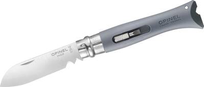OPINEL 001792 VRI N°09 DIY Grey vreckový multifunkčný nôž 8 cm, šedá, polymér
