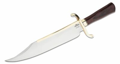 Gil Hibben GH5121 65TH ANNIVERSARY OLD WEST BOWIE sběratelský nůž 35,6 cm, dřevo, pouzdro