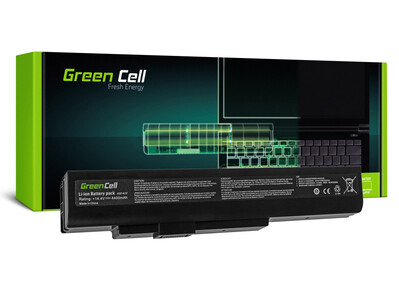 Green Cell MS04 akkumulátor MSI CR640 CX640-hez, Medion Akoya E6221 E7220 P6634 P6815-höz, Fujitsu L