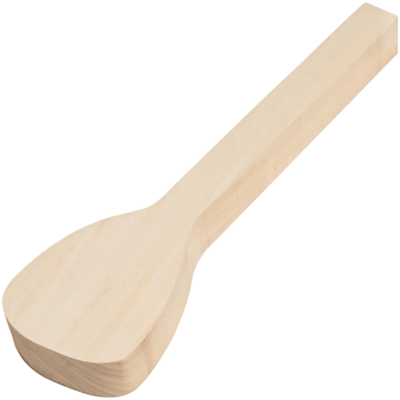 B8_linden Beavercraft Serving and Cooking Spoon Carving Blank (Linden)