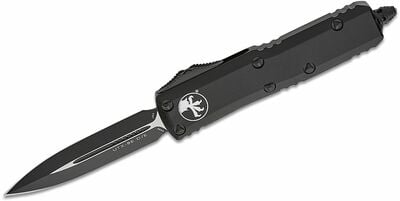 Microtech 232-1T UTX-85 Black Tactical Standard automatický nůž 7,6 cm, celočerná, hliník