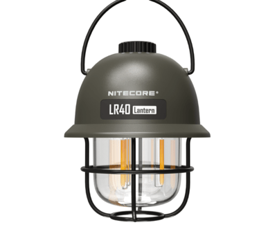 Nitecore lantern LR40 nabíjateľné kempingové svietidlo 100 lúmenov, batéria 4000 mAh, USB-C kábel