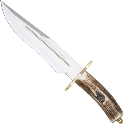 MAGNUM-23 Muela 230mm blade, stag handle a stainless steel guard