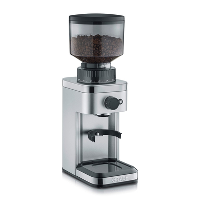 GRAEF CM500EU Kónický mlynček na kávu, strieborná farba