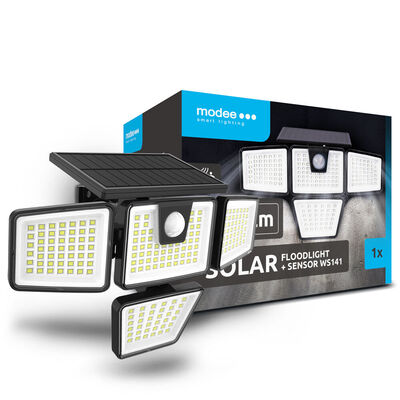 Modee LED napelemes reflektor WS141 mozgásérzékelővel 1500lm (ML-WS141)