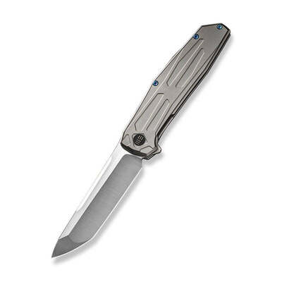 We Knife WE22035-2 Shadowfire zsebkés 10 cm, szatén, szürke, titán 