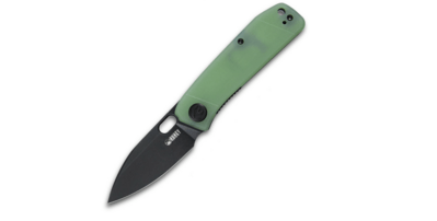 Kubey KU2104C Hyde kapesní nůž 7,5 cm, černá, světle zelená Jade, G10, spona