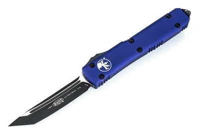 Microtech 123-1PU Ultratech Purple Standard automata zsebkés 8,8 cm, fekete, lila, alumínium