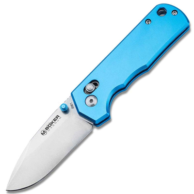 Magnum 01SC711 Rockstub Blue Elox zsebkés 6,7 cm, Stonewash, kék, alumínium