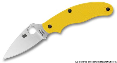 Spyderco C94PYL UK Penknife Salt Yellow zsebkés 7,5 cm, szatén, sárga, francia