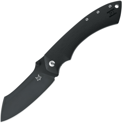 FOX knives FX-534 B Pelican kapesní nůž 9 cm, celočerná, G10