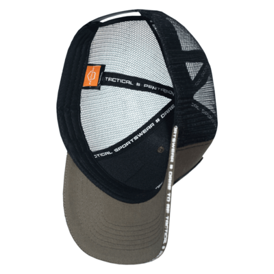 K13055-FG-01-Black-ONE SIZE Pentagon Wills truckers Twill Cap -FG