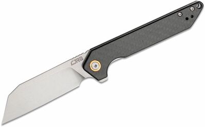 CJRB J1907-CF Rampart Carbon Fiber vreckový nôž 8,9 cm, čierna, uhlíkové vlákno