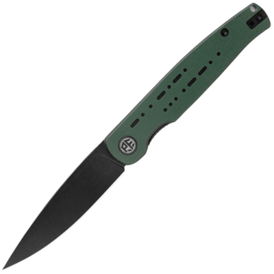 PFE07GRDW Petrified Fish PFE07
Morse Black Stonewashed 154CM Green with Black G10