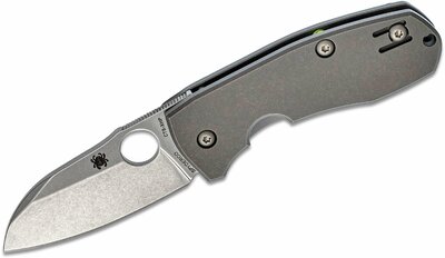 Spyderco C158TIP2 Techno 2 kapesní nůž 6,5 cm, titan