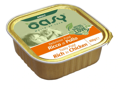 OAWPCPOV0010 Oasy Tasty Pate Adult rich in CHICKEN 100g