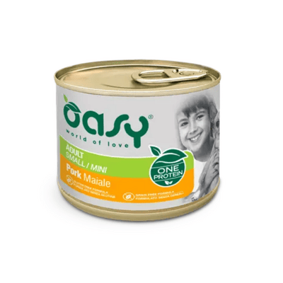 OAWODAMM0020 Oasy One Protein Adult Small/Mini Pork 200g