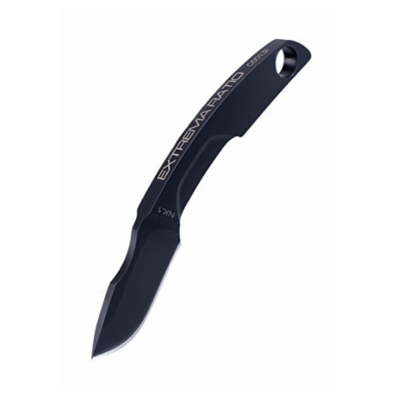 Extrema Ratio 04.1000.0123/BLK NK1 BLACK malý nůž 5,1cm, celočerná, pouzdro