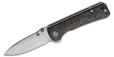 QSP Knife QS131-C Hawk vreckový nôž 8,2 cm, uhlíkové vlákno, mramorový vzor