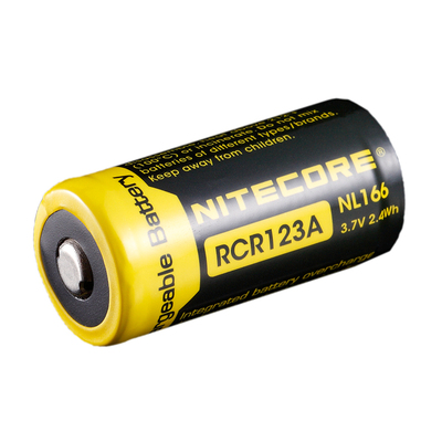 Nitecore RCR123 nabíjecí lithium-iontová baterie 16340 650mAh