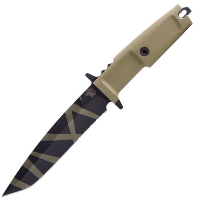 Extrema Ratio 04.1000.0125/DW Col Moschin Desert Warfare bojový nôž 16cm, púštna, oceľ, puzdro Kydex