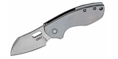 CRKT CR-5311 PILAR® SILVER zsebkés 6,1 cm, teljesen acél