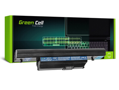 AC13 Green Cell Battery for Acer Aspire 5553 5625G 5745 5745G 5820 / 11,1V 4400mAh