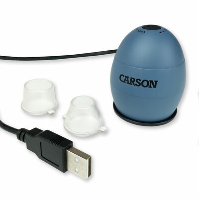 Carson MM-500 ZORB digitální USB počítačový mikroskop 81x, LED osvětlení,