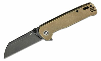 QSP Knife QS130XL-B Penguin Plus Titanium Bronze Stonewashed vreckový nôž 8,6 cm, bronzová, titán