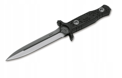 Böker Plus 02BO059 M92 taktický nůž/dýka 13,8cm, černá, G10, pouzdro Kydex