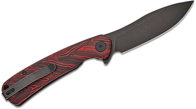 PFE14RDMW Petrified Fish PFE14
Rogue Black Stonewashed 154CM Red Gmascus G10