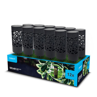 Modee záhradná solárna LED lampa GS032 31cm, 14500 500 mAh 12ks (ML-GS032)