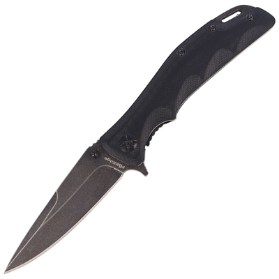 FOX knives FE-024 MANDATORY FUN kapesní nůž 9,3 cm, černá, G10, spona