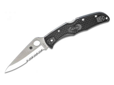Spyderco C10PSBK Endura 4 Lightweight kapesní nůž 9,5 cm, Satin, černá, FRN