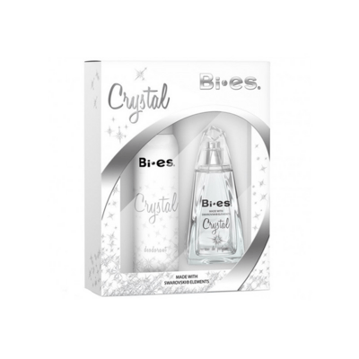 BI-ES CRYSTAL EDP 100 ML + DEZODOR 150 ML