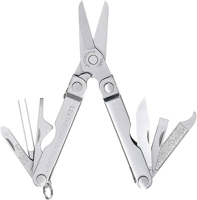 Leatherman LTG64010181N MICRA multifunkciós szerszám, acél, 10 funkciós 