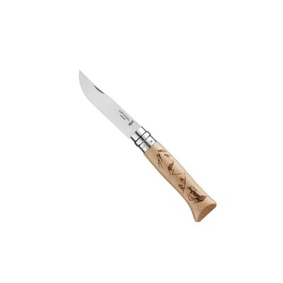 002186 OPINEL OPINEL VRI N ° 8 gravura Sport Rando - kapesní nůž s motivem horolezectví