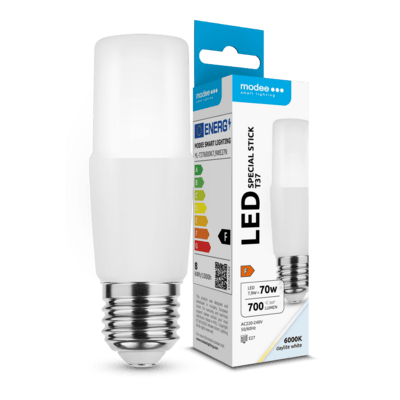 Modee LED Stick žárovka T37 7,9W E27 700lm studená bílá (ML-T376000K7,9WE27N)