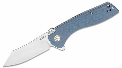 CJRB J1915-BU Kicker Blue vreckový nôž 8,9 cm, Stonewash, šedo-modrá, G10