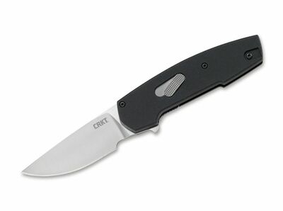 CRKT CR-6321 COTTIDAE™ FEKETE zsebkés 6,6 cm, fekete, alumínium