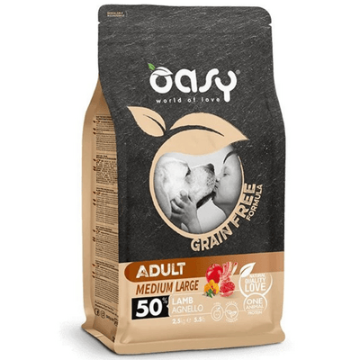 OADGDAAL0250 Oasy Grain free Adult Medium/Large LAMB 2,5kg