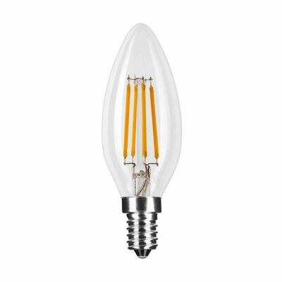 Mode LED žárovka Filament Candle C35 4W E14 teplá bílá