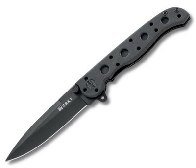 CRKT 01CR1601KZ M16-01 Zytel Black kapesní nůž 7,6 cm, černá, zytel