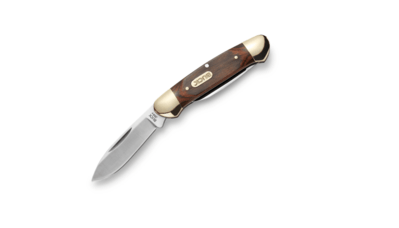 Buck BU-0389BRS 389 Canoe kapesní nůž, 2 čepele, dřevo, nikl
