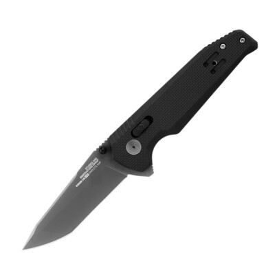 SOG-12-57-07-57 VISION XR LTE - BLACK & GRAPHITE  taktický vreckový nôž 8,5 cm, šedá, čierna, G10