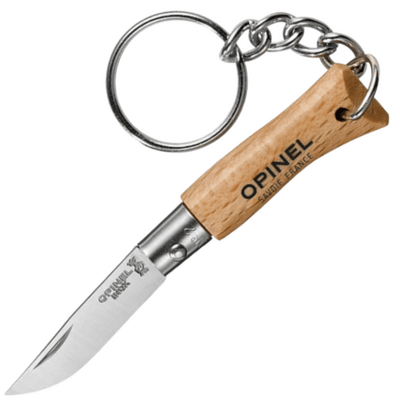 OPINEL 000065 VRI N°02 Inox kapesní nůž na klíče 3,5 cm, bukové dřevo