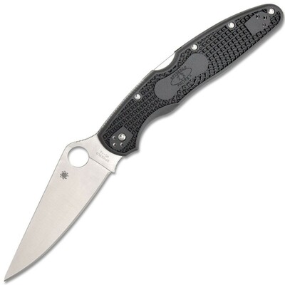 Spyderco C07PBK4 Police 4 Lightweight kapesní nůž 11,2 cm, černá, FRN