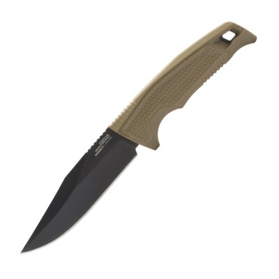 SOG-17-22-03-57 RECONDO FX FDE taktický nůž 11,7 cm, černá, hnědá, GRN a guma, pouzdro