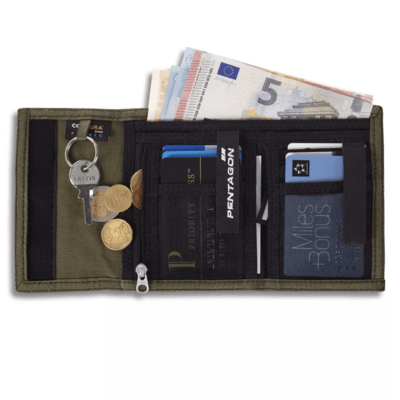 K16057-2.0-01-Black-ONE SIZE Pentagon Stater 2.0 Wallet